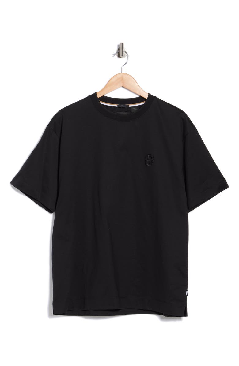 BOSS Tames Crewneck T-Shirt, Alternate, color, Black