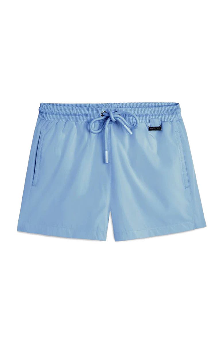 Moeva Charlie Kids Swim Shorts, Main, color, Light/Pastel Blue