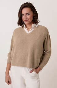Celtic & Co. Ribbed V-Neck Jumper