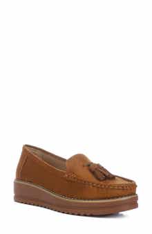 LONDON RAG Daiki Platform Tassel Loafer