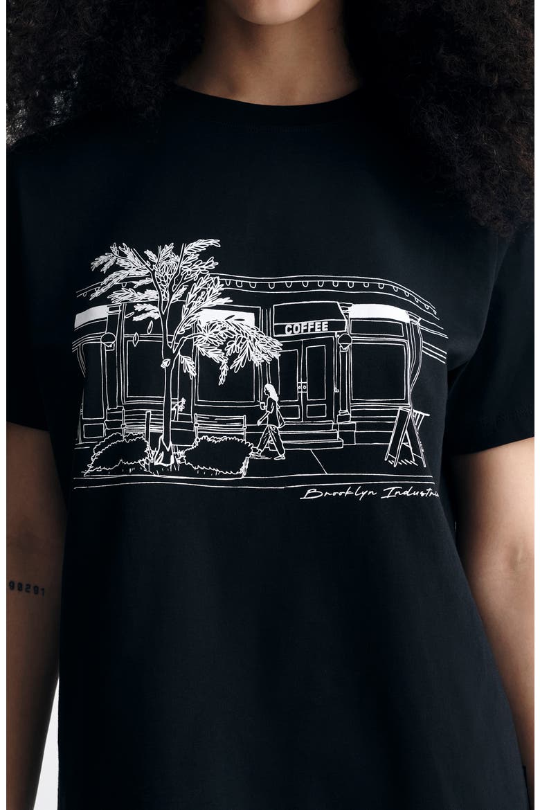Graphic T-Shirt, Alternate, color, BLACK