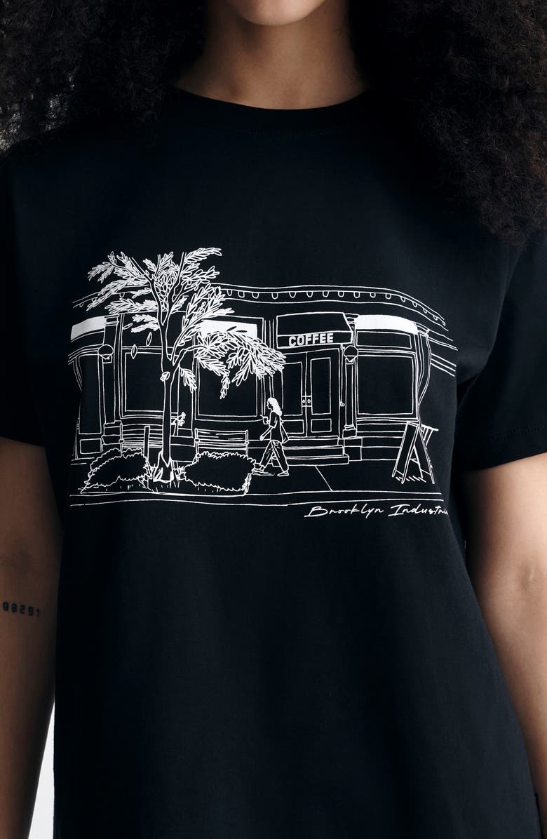 Brooklyn Industries Graphic T-Shirt, Alternate, color, Black