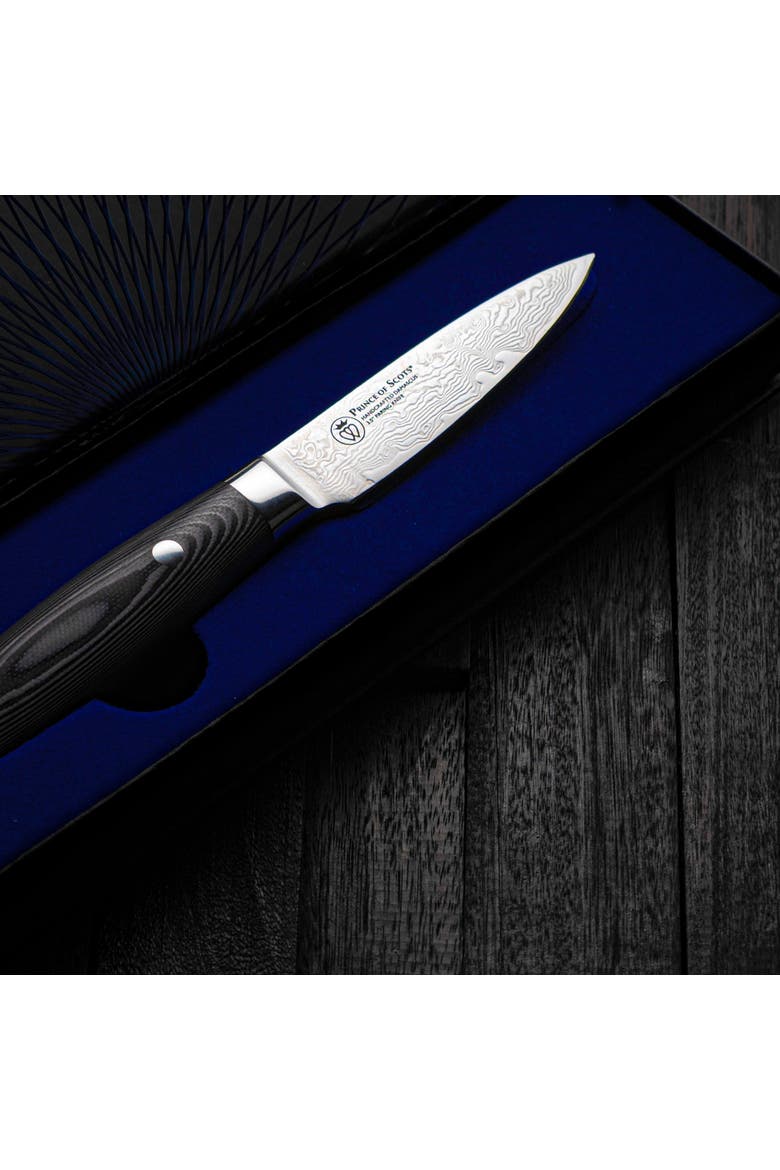 Damascus Paring Knife, Alternate, color, No Color
