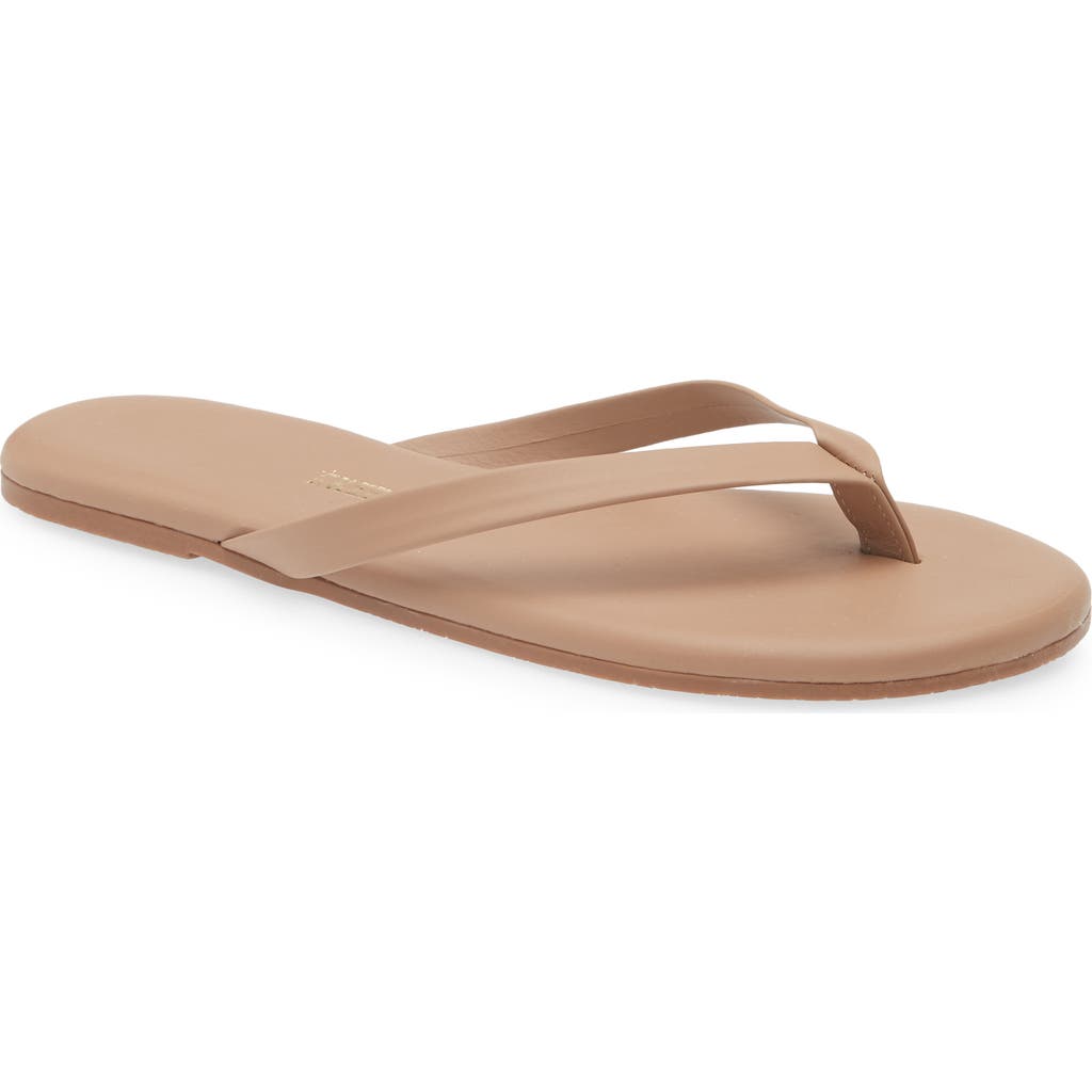 TKEES The Boyfriend Leather Flip Flop in Beach Bum at Nordstrom, Size 5
