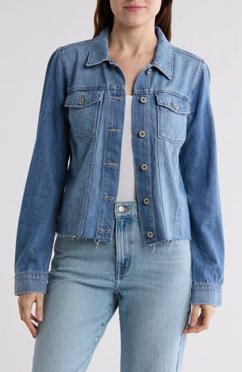 新品タグ付　ARULLE v-collar denim jacket web限定セール v-collar denim jacket | ARULLE ジャケット