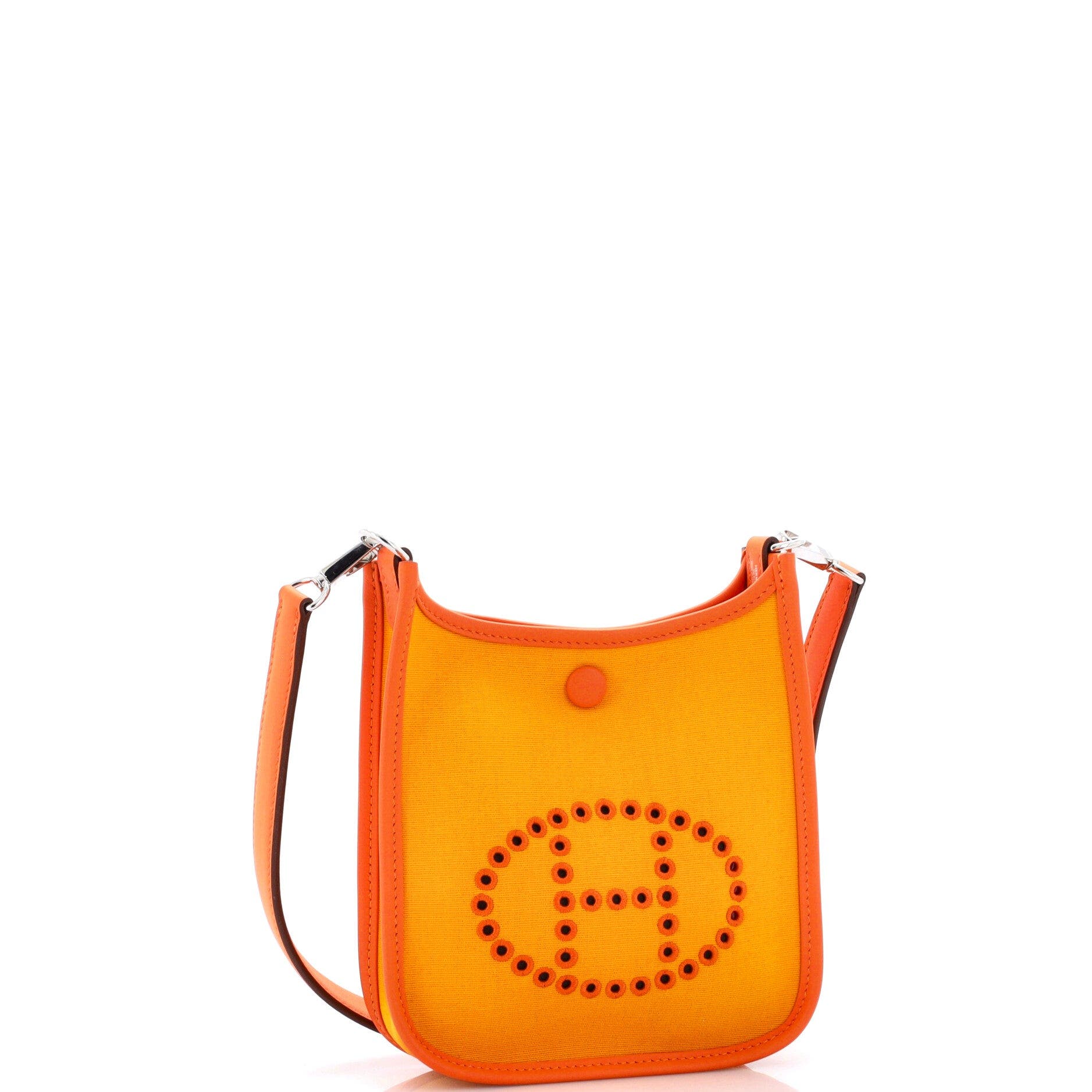 Neo Evelyne Bag Toile and Leather TPM, Alternate, color, Orange