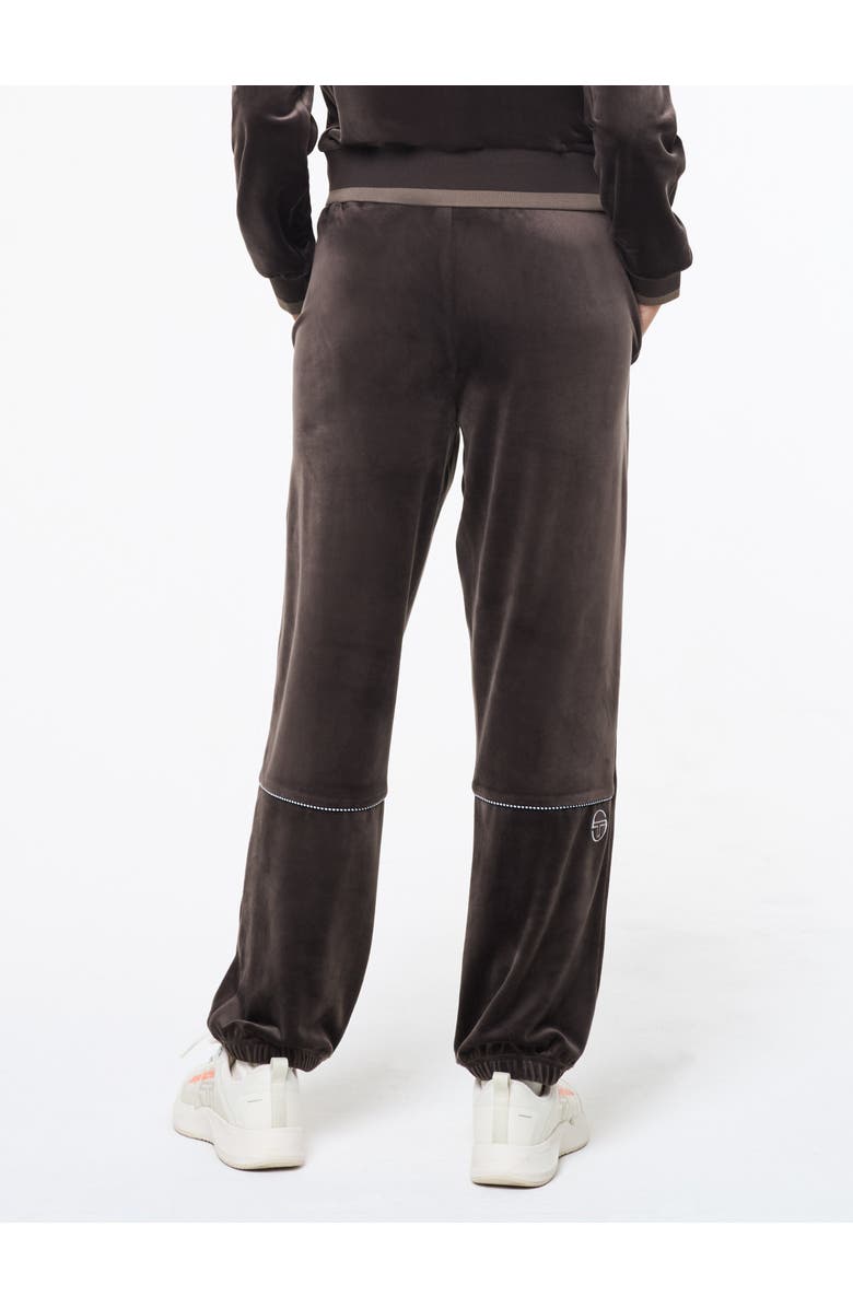 Sergio Tacchini Leta Velour Pant, Alternate, color, Mulch