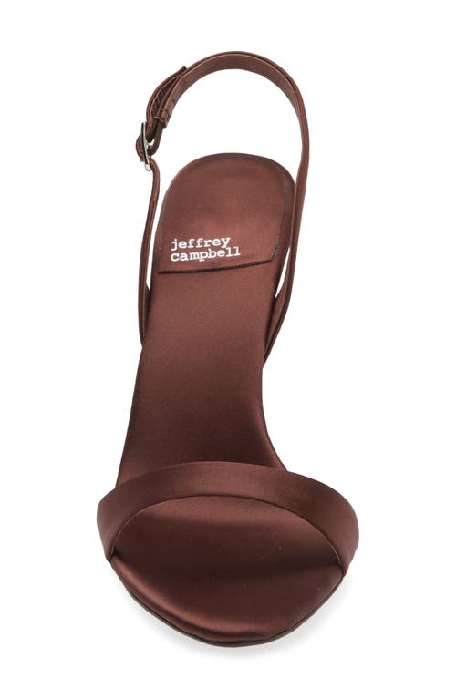 Jeffrey Campbell Go-getter Sandal In Brown