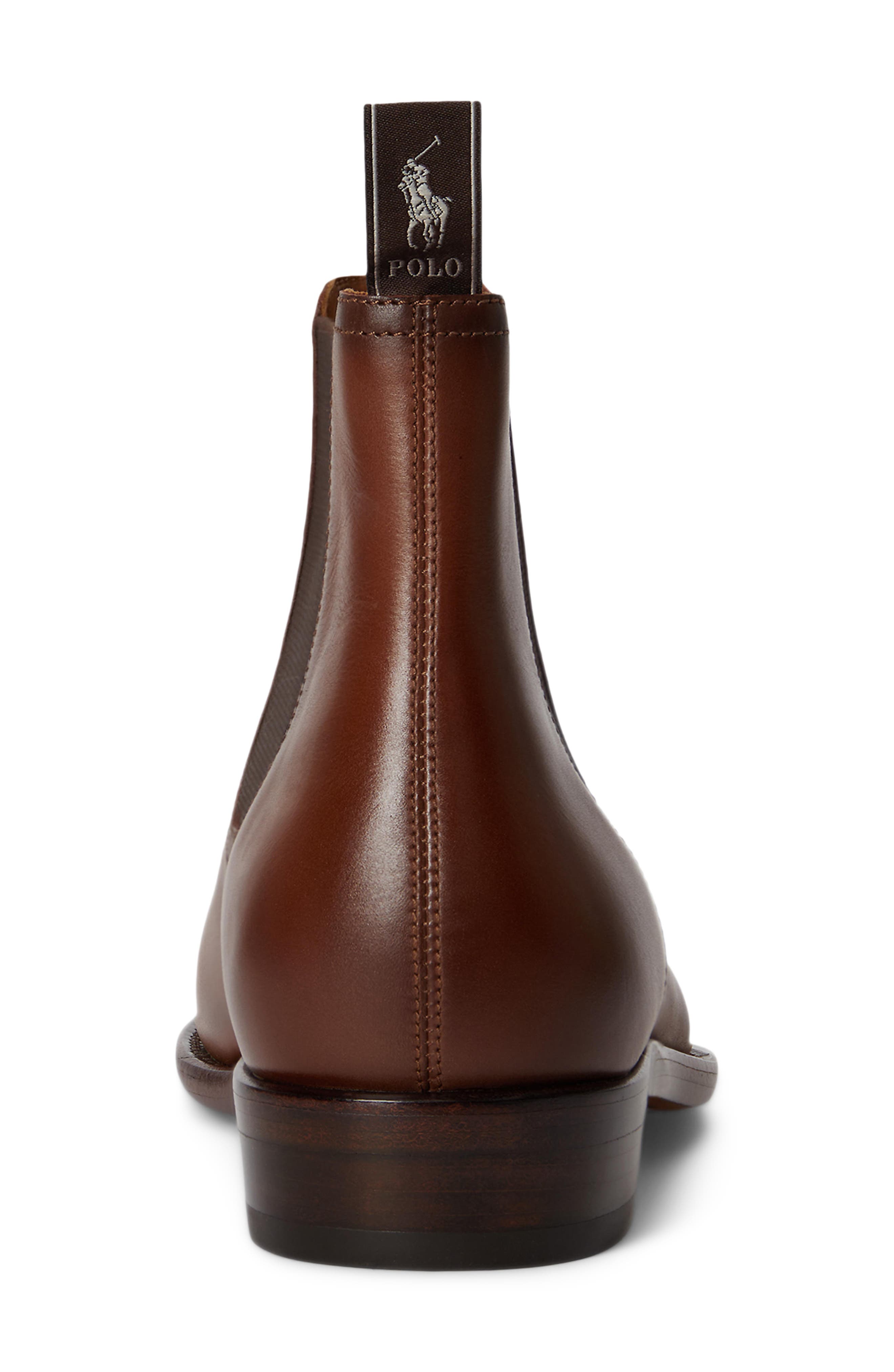 Owen Plain Toe Chelsea Boot, Alternate, color, POLO TAN