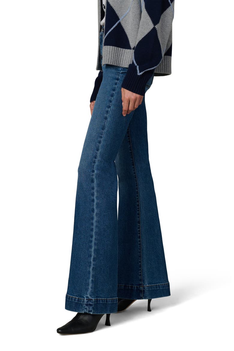 The Molly Slant Pocket High Waist Flare Jeans, Alternate, color, OPULENCE
