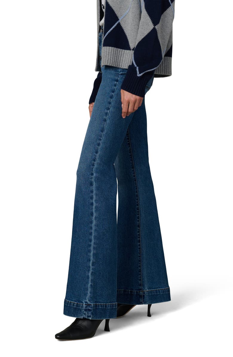 Joe's Jeans The Molly Slant Pocket High Waist Flare Jeans, Alternate, color, Opulence