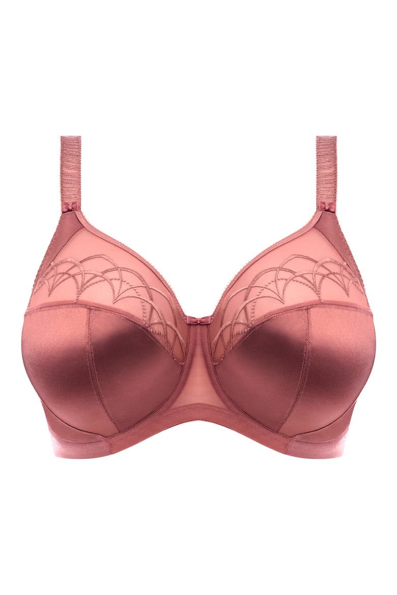 'Cate' Underwire Bra, Alternate, color, ROSEWOOD