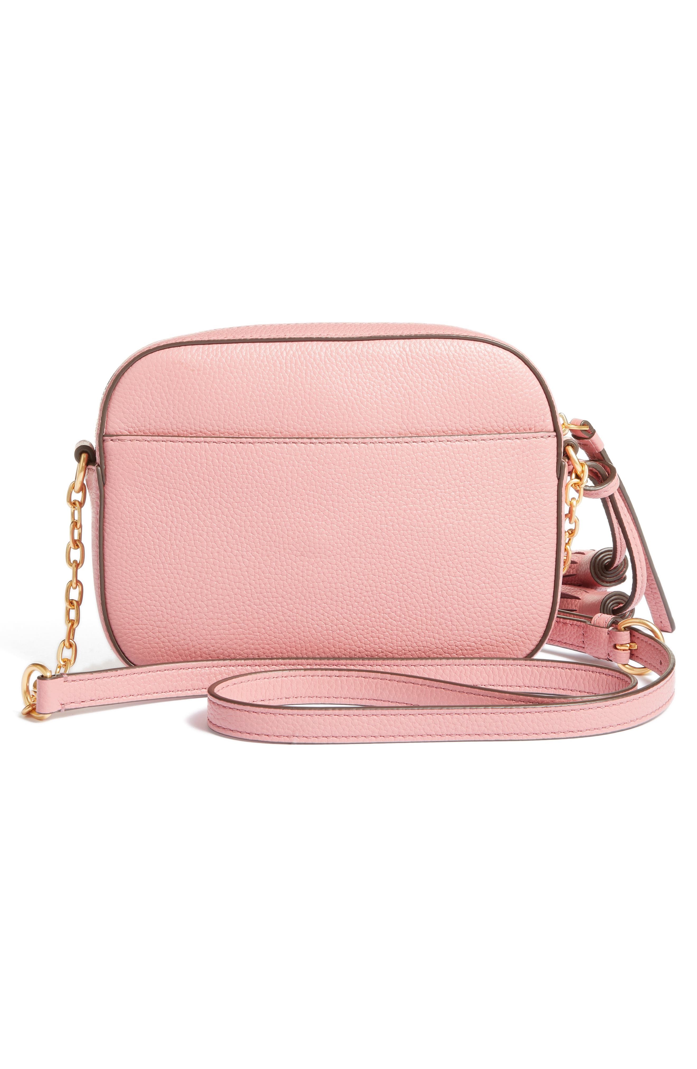 McGraw Leather Camera Bag, Alternate, color, PINK MAGNOLIA