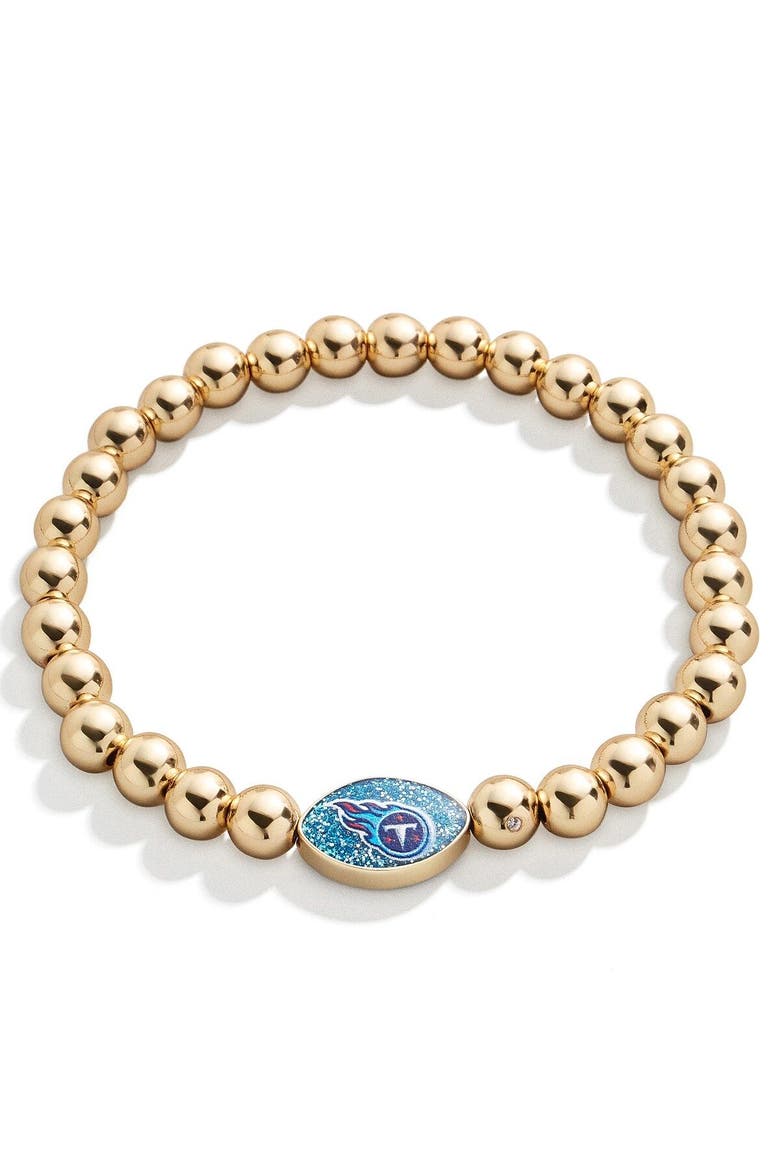 Women's Gold Tennessee Titans Pisa Bracelet, Main, color, Gold