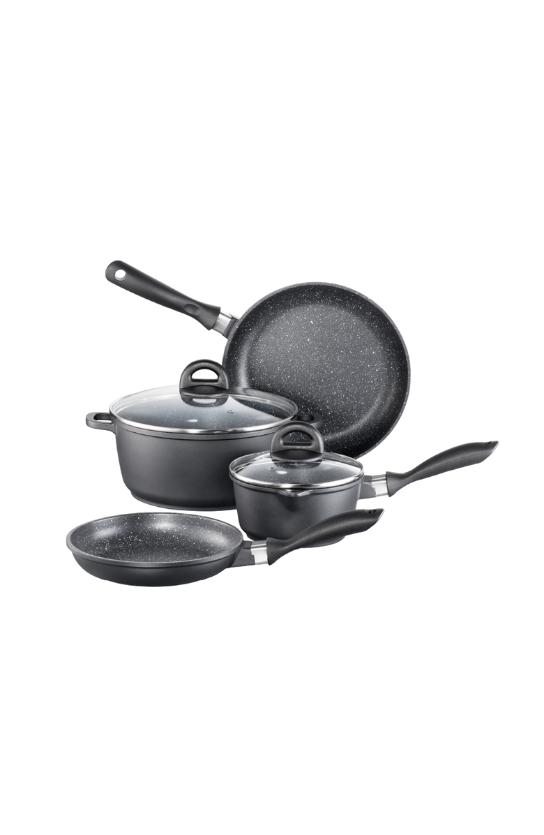 Cuisine::pro<sup>®</sup> STONE<sup>™</sup> 6-Piece Cookware Set, Main, color, Black
