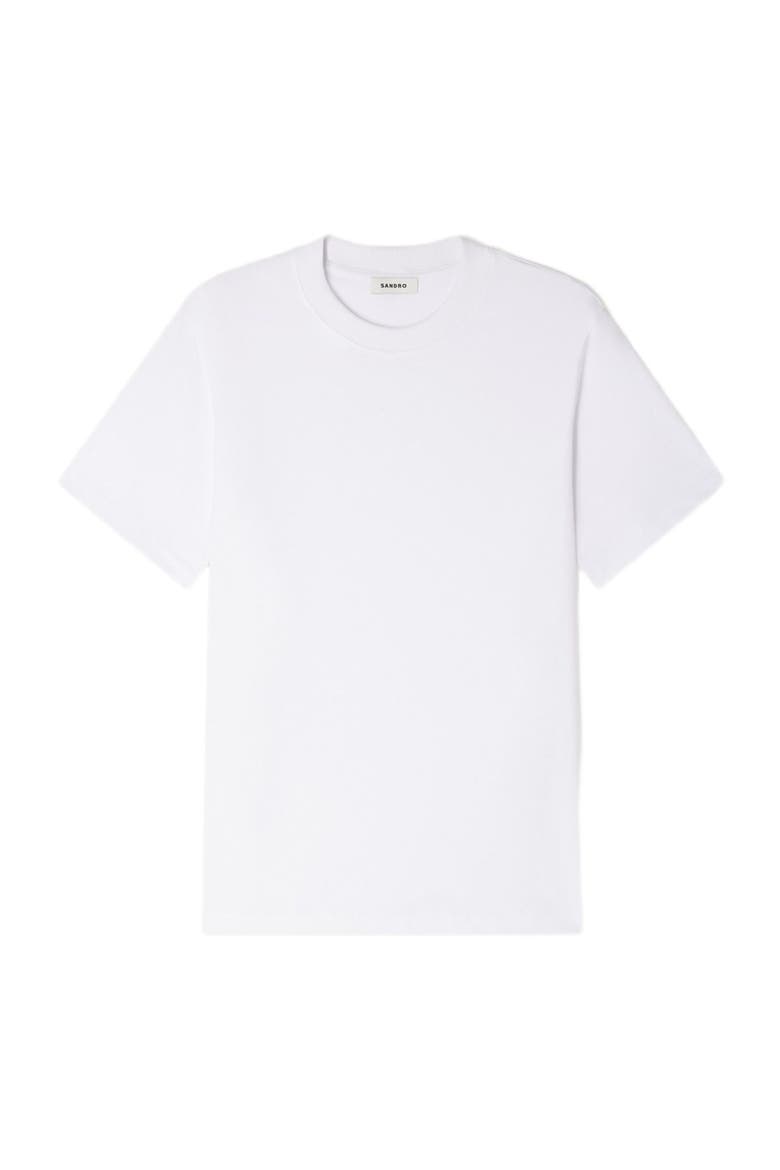 Cotton T-shirt, Alternate, color, White