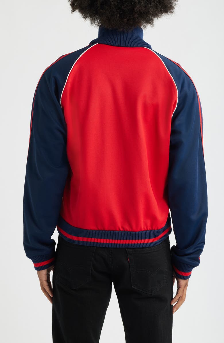 adidas Originals x Brain Dead Track Jacket, Alternate, color, Better Scarlet