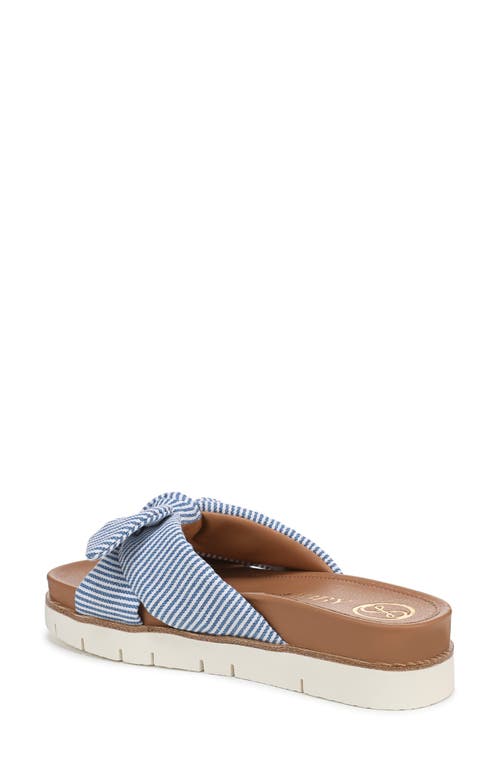 Sam & Libby Astrid Slide Sandal In Blue