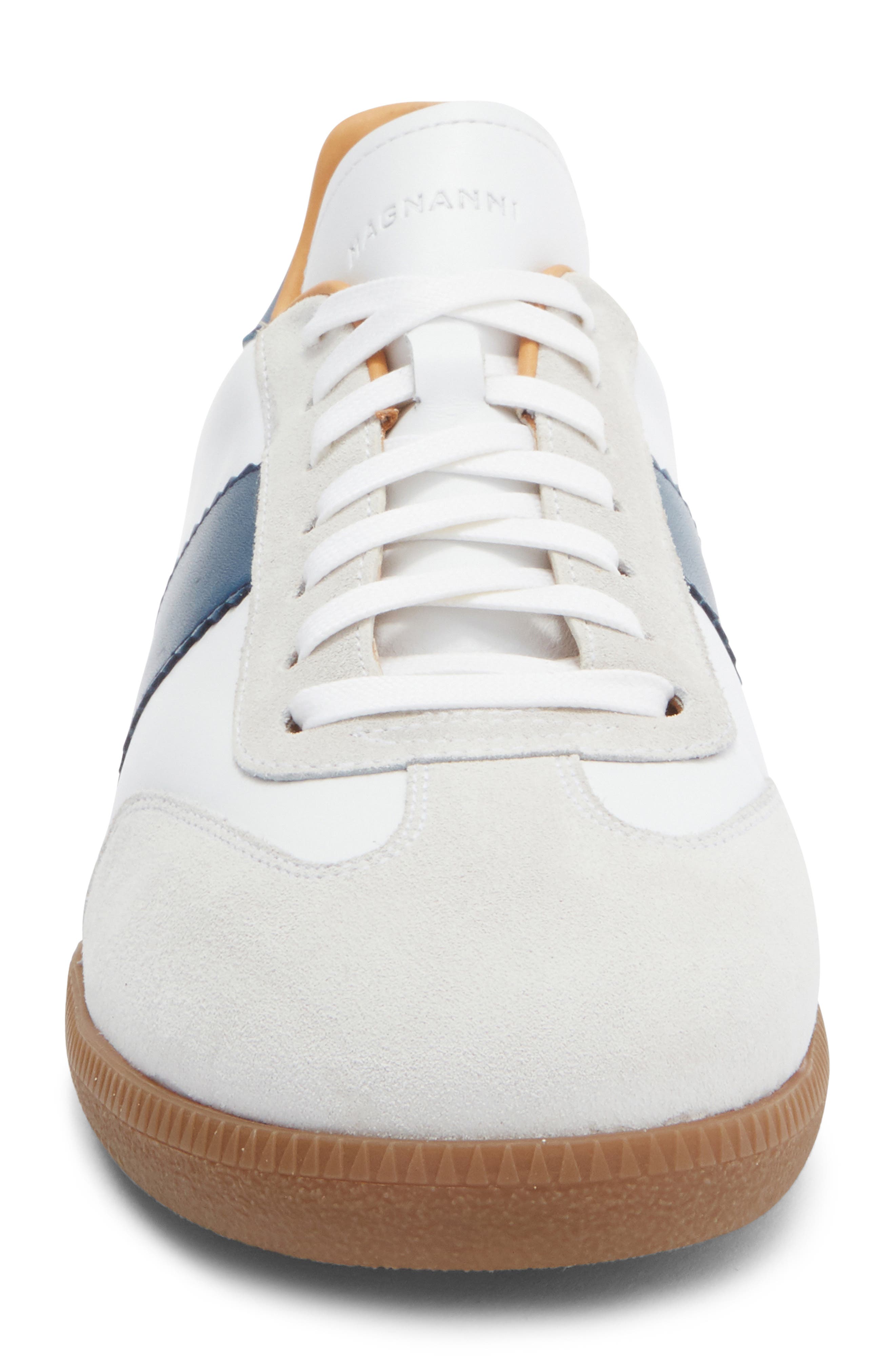 Meta Low Top Sneaker, Alternate, color, WHITE / NAVY