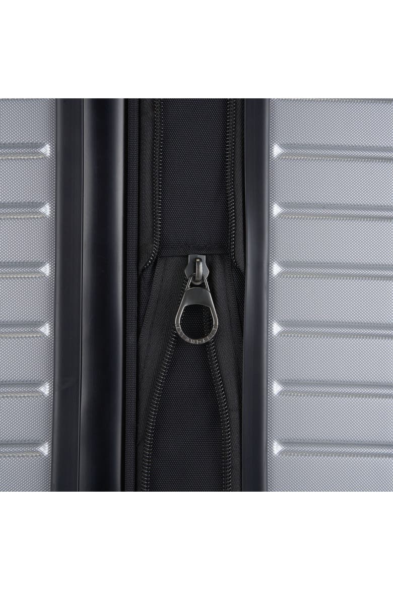 Oslo 3 Piece Hardside Luggage Set with Expansion, Alternate, color, Silver