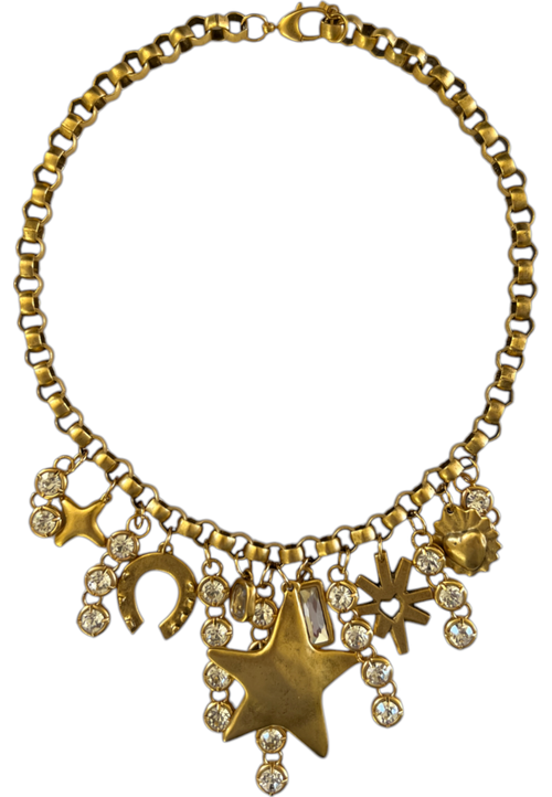 Sccollection Stevie Necklace In Gold