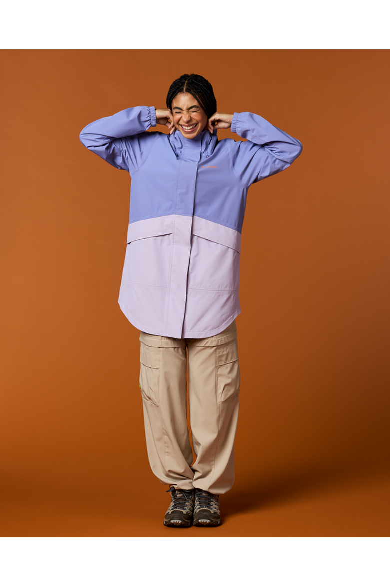 Rayu Rain Parka - Women's, Main, color, Aster and Moonbeam