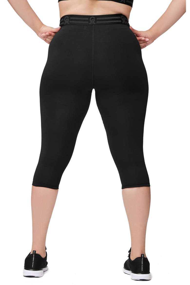 Icon Crop Leggings, Alternate, color, BLACK001