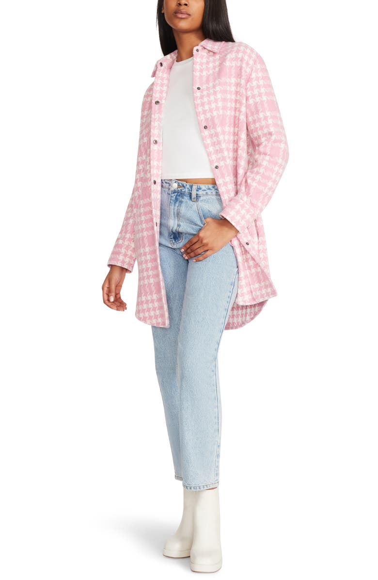BB Dakota by Steve Madden Bae Is Back Plaid Shacket, Alternate, color, 