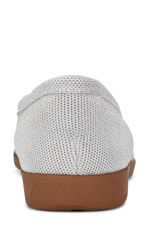 Shop Easy Spirit Devitt Flat In Light Gray