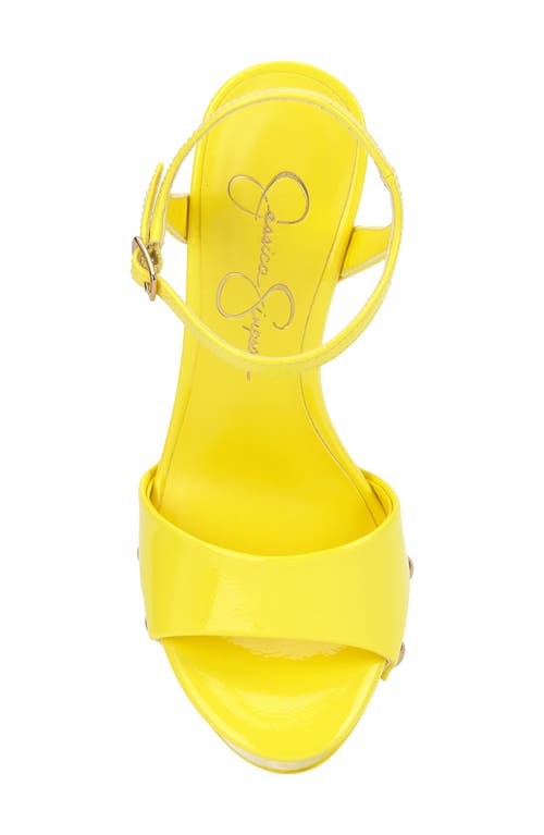 Jessica Simpson Calenta Ankle Strap Platform Sandal In Multi