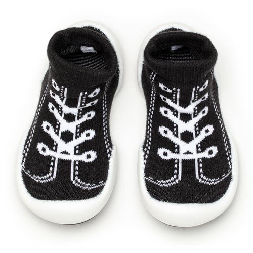 Komuello Toddler Boy Sock Shoes in Black  product