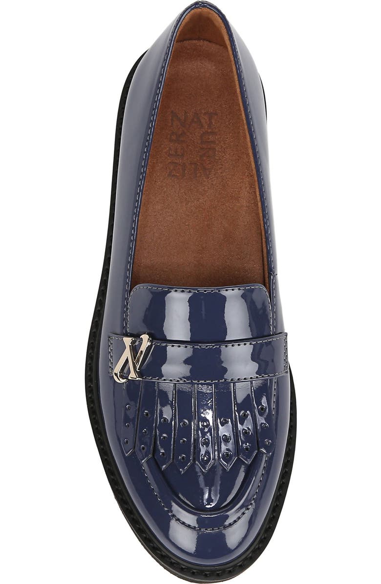 Naturalizer Expert Kilted Platform Loafer - Wide Width Available, Alternate, color, Midnight Blue