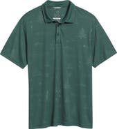 Swannies Brehm Outdoors Print Performance Golf Polo