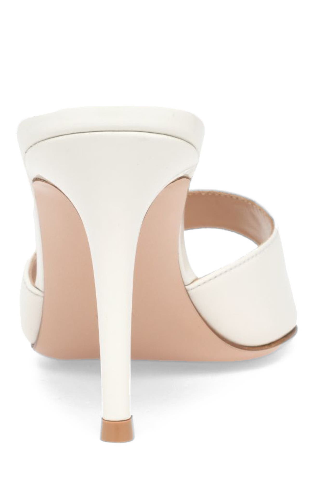 Elle 85 Mule, Alternate, color, WHITE NAPPA