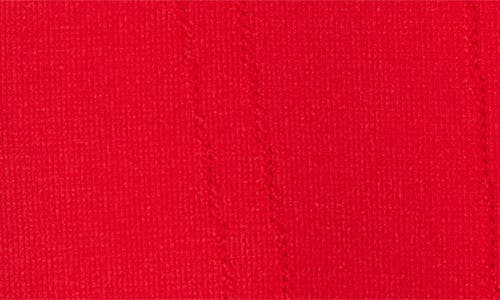 L Agence Saga Top In Scarlet Red/gold