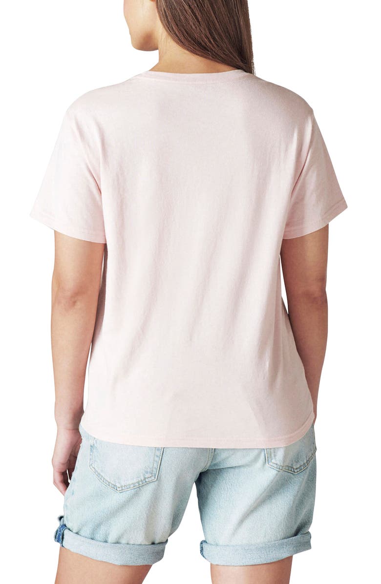 Lucky Brand Rose Graphic Tee, Alternate, color,