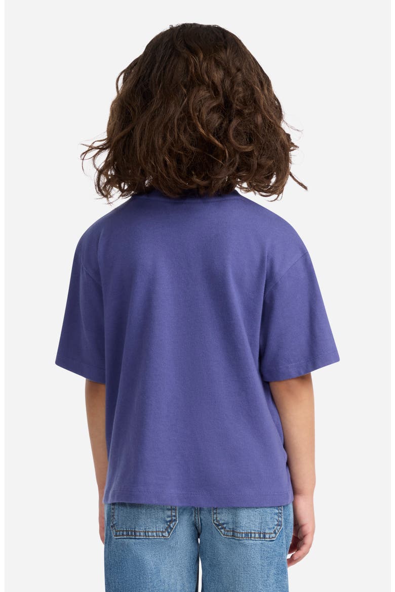 Kids' Logo Graphic T-Shirt, Alternate, color, SKIPPER BLUE