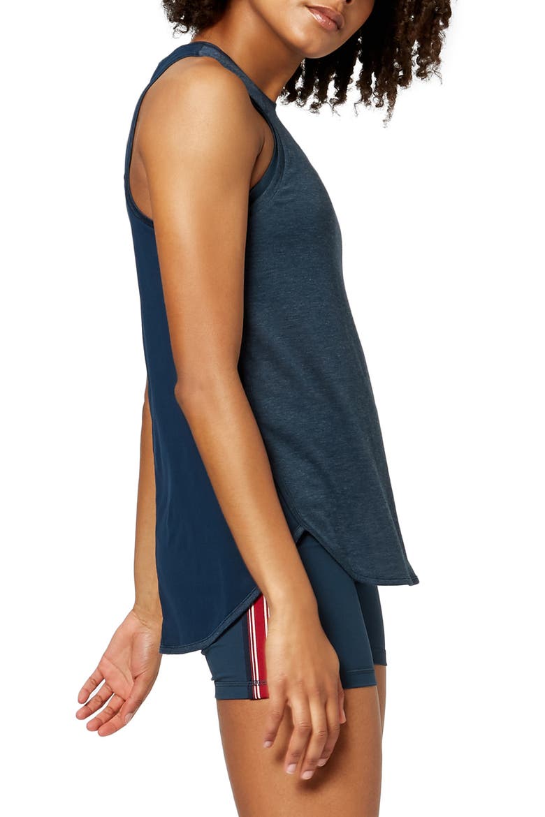 Pacesetter Run Tank, Alternate, color, BEETLE BLUE