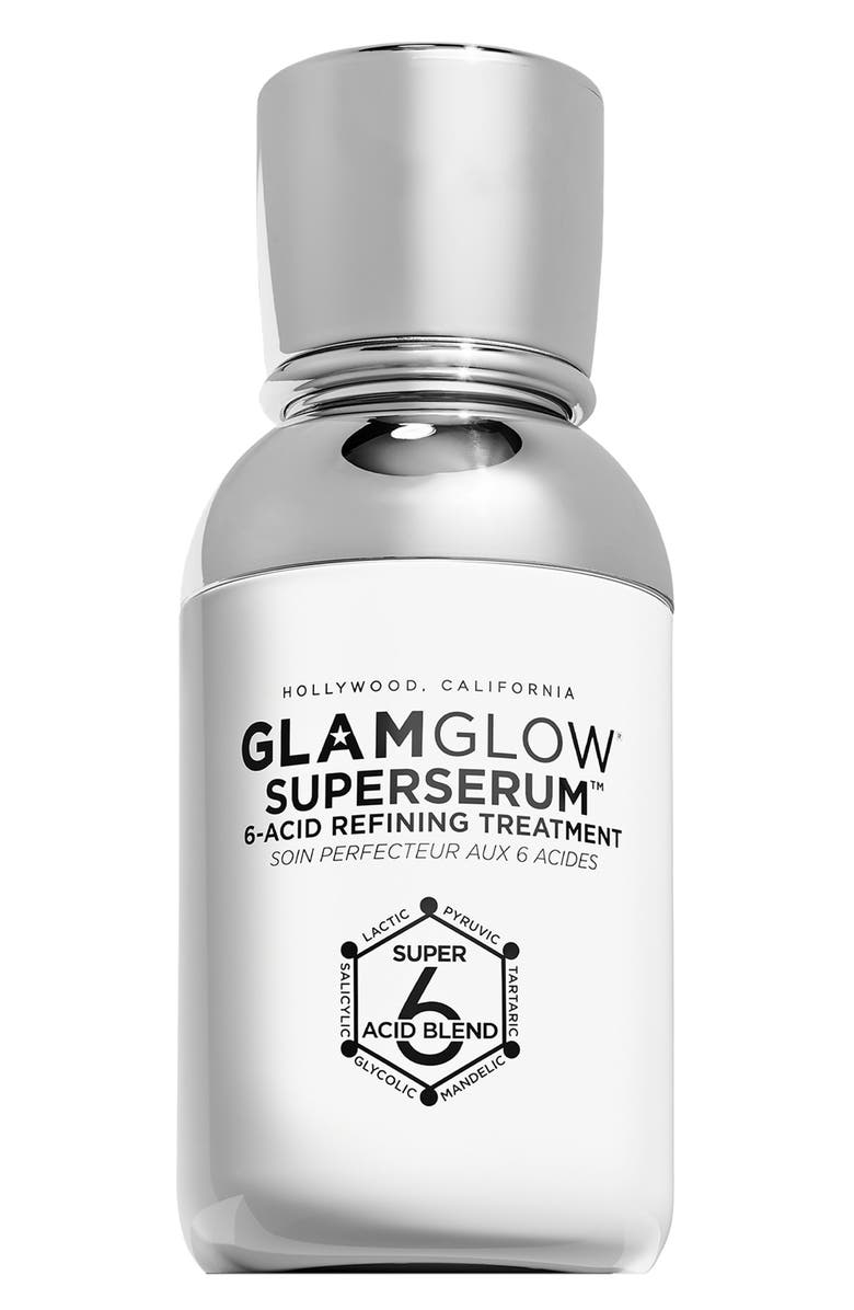 GLAMGLOW<sup>®</sup> SUPERSERUM<sup>™</sup> 6-Acid Refining Treatment Serum, Main, color, 