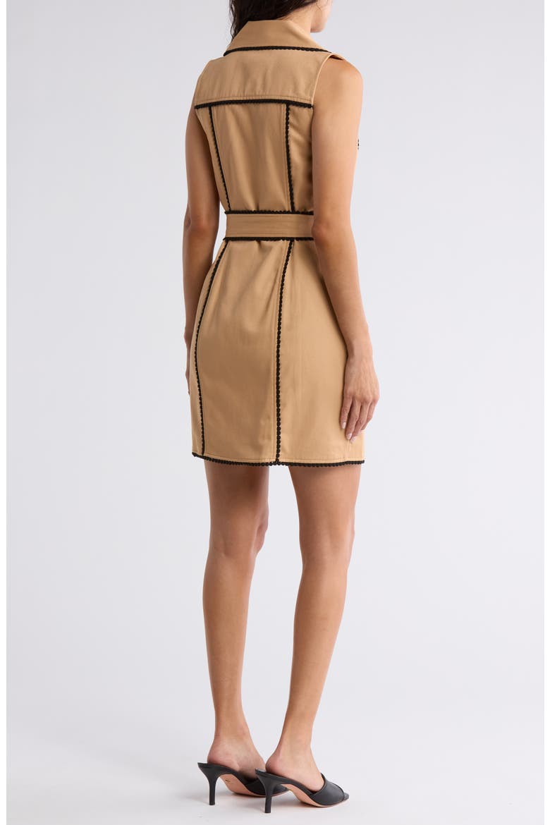 Hale Trench Minidress, Alternate, color, SOFT CAMEL