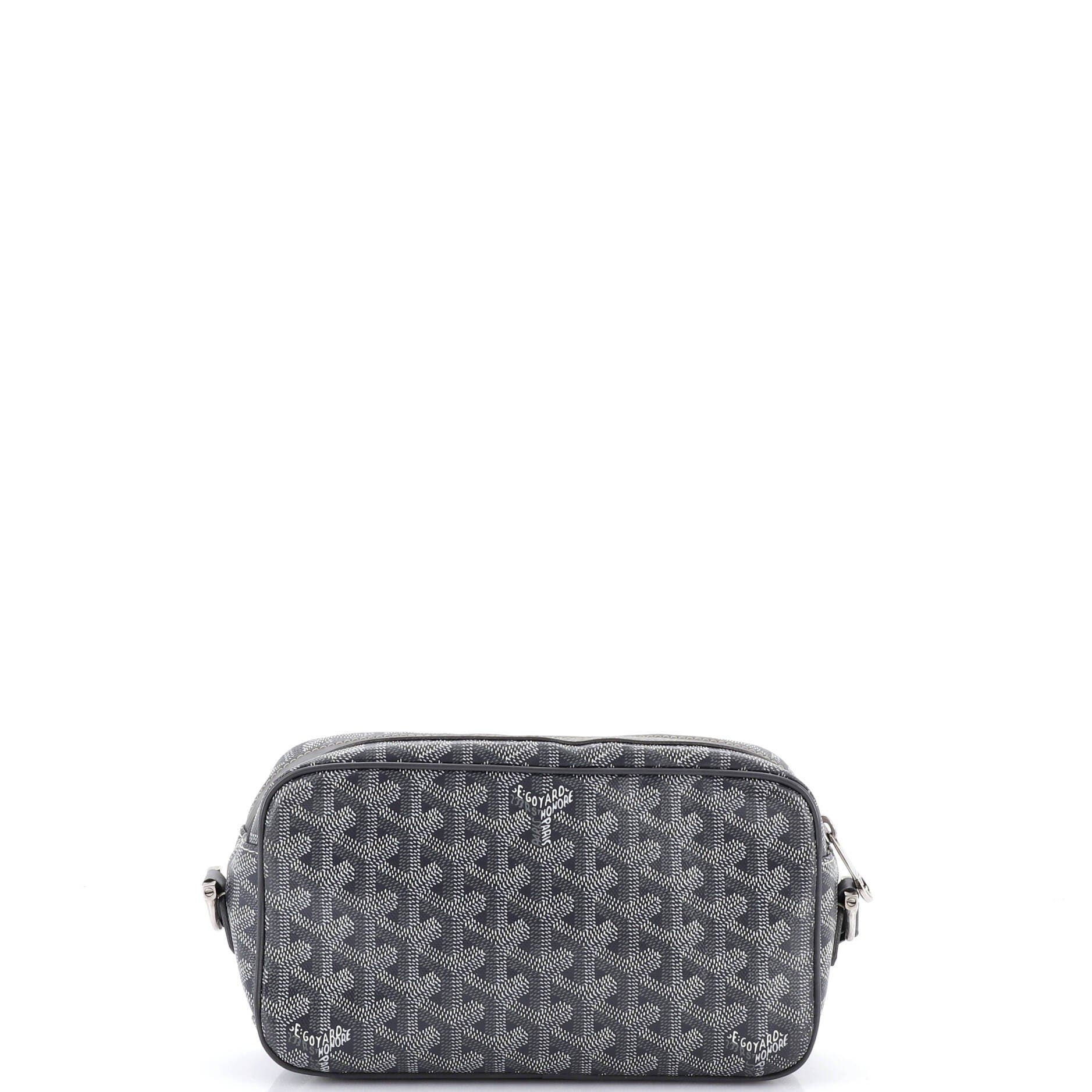 Pre-Owned Goyard Cap Vert Bag Coated Canvas, Alternate, color, Gray