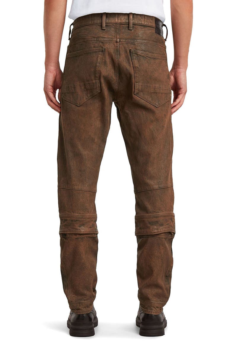 Airblaze 3D Skinny Jeans, Alternate, color, FADED COGNAC SKIN