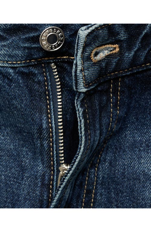Mango Miami Straight Leg Jeans In Blue