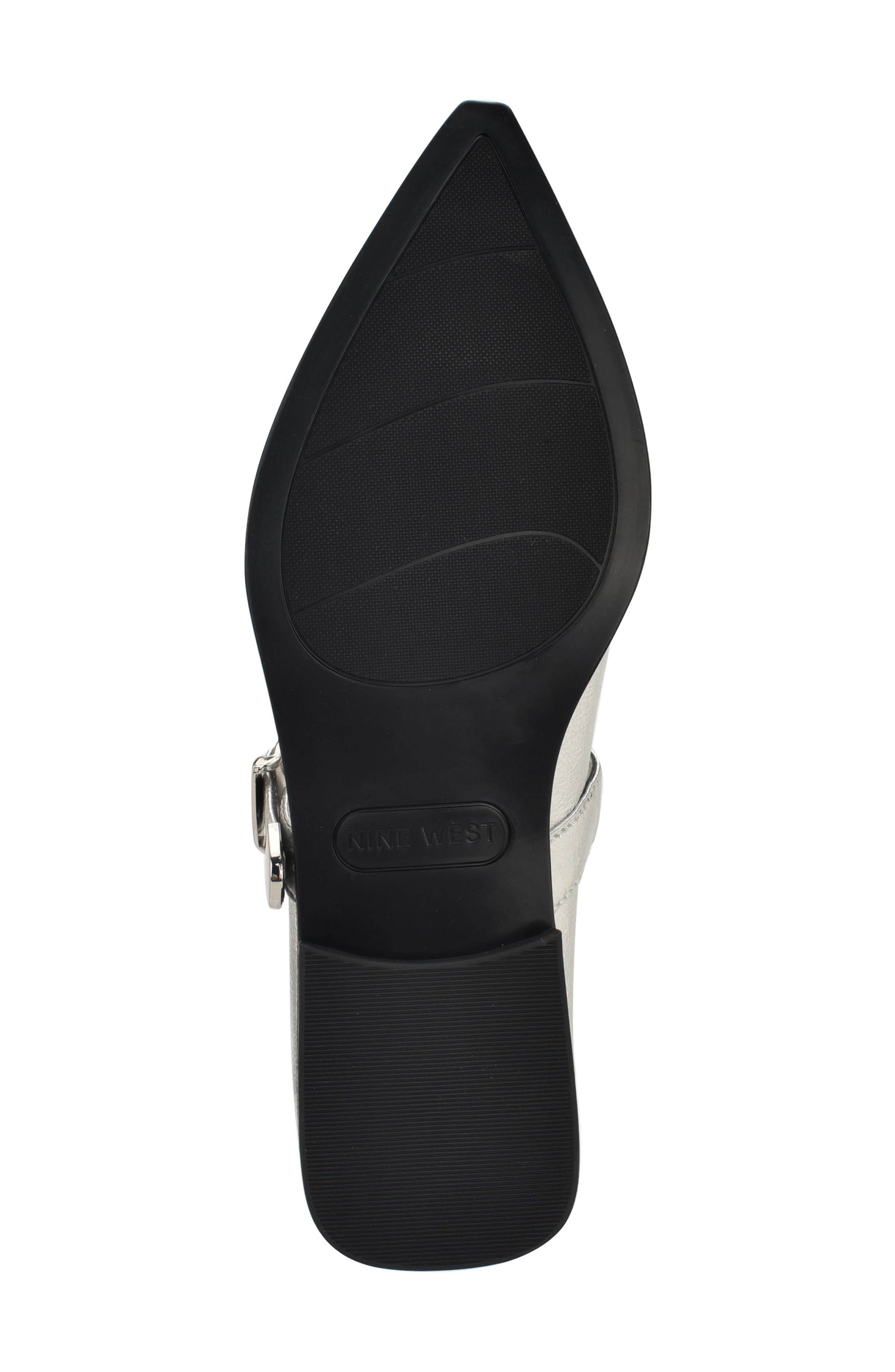 Nine West Katrel Mary Jane Flat, Alternate, color, Silver