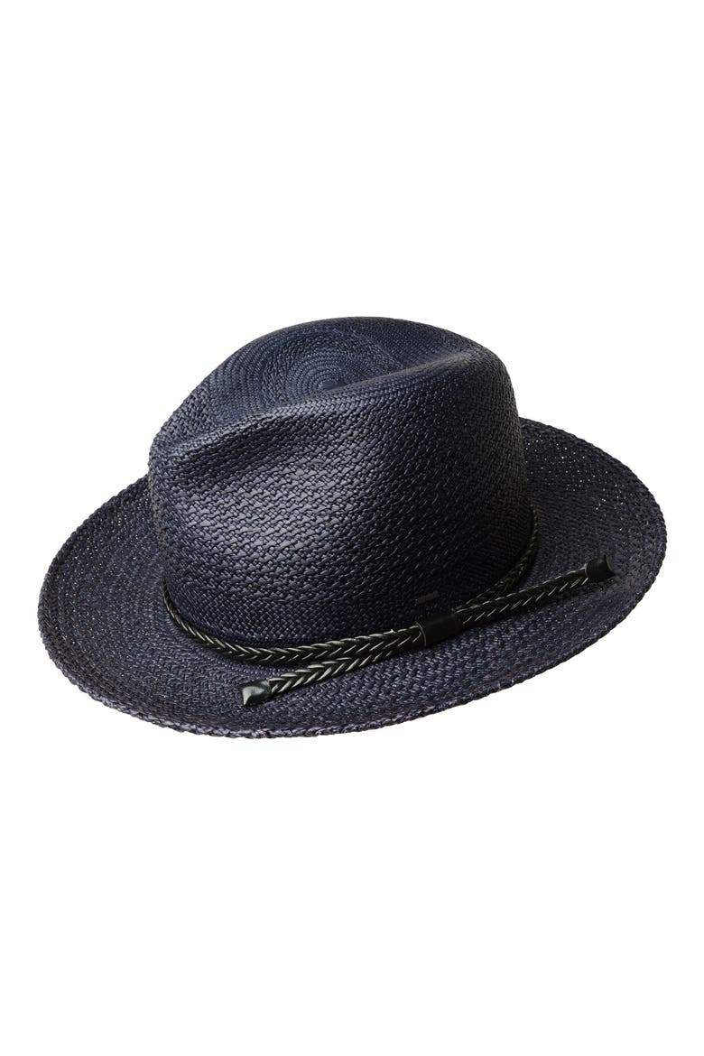 Crispin Straw Panama Hat, Main, color, AVION