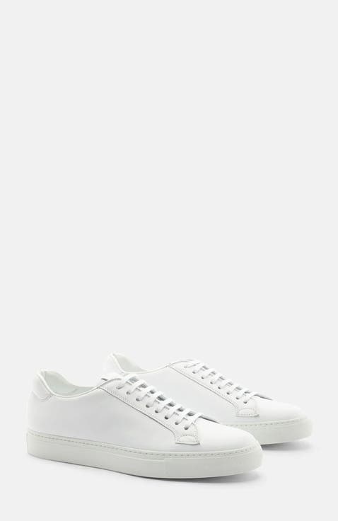スニーカー SCAROSSO SS21 Pinstripe White (PINSTRIPESNEAWHICALF) Scarosso®: Italian Handmade Shoes for Men & Women