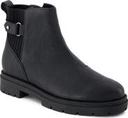 TOMS Leather Chelsea Bootie