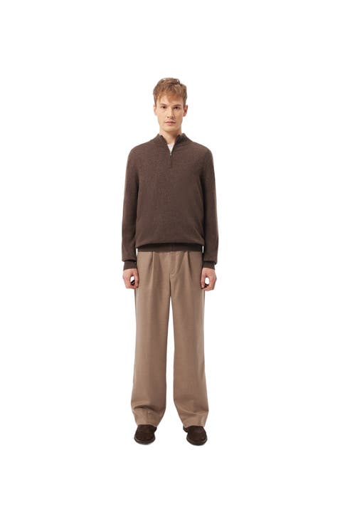 Essential Half-Zip Cashmere Sweater