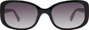 Kate Spade dionna 52mm polarized gradient rectangular sunglasses