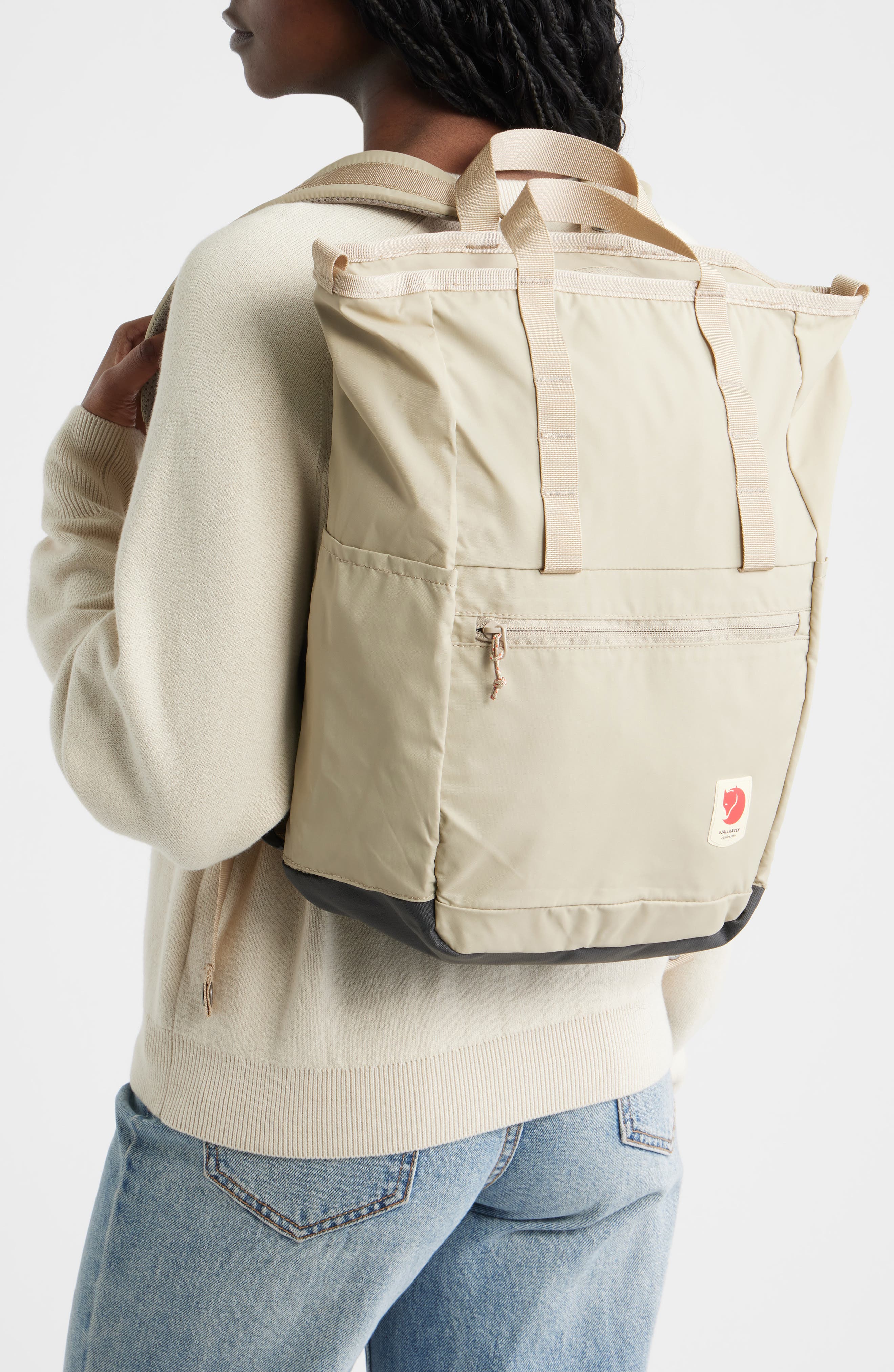 Fjällräven High Coast Totepack Backpack, Alternate, color, Fossil